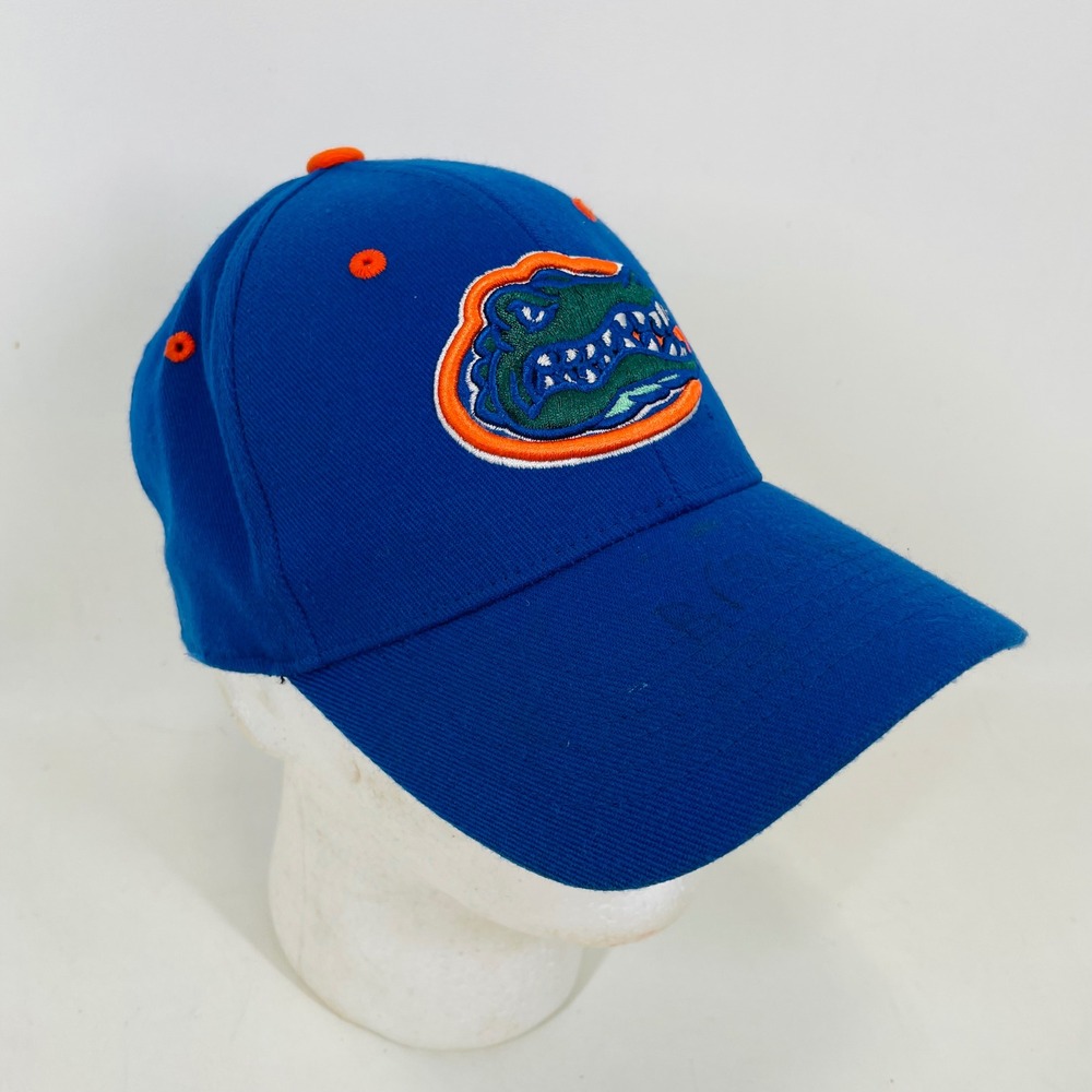 Florida Gators Top of the World Blue Orange Stretch Fit Baseball Hat Cap